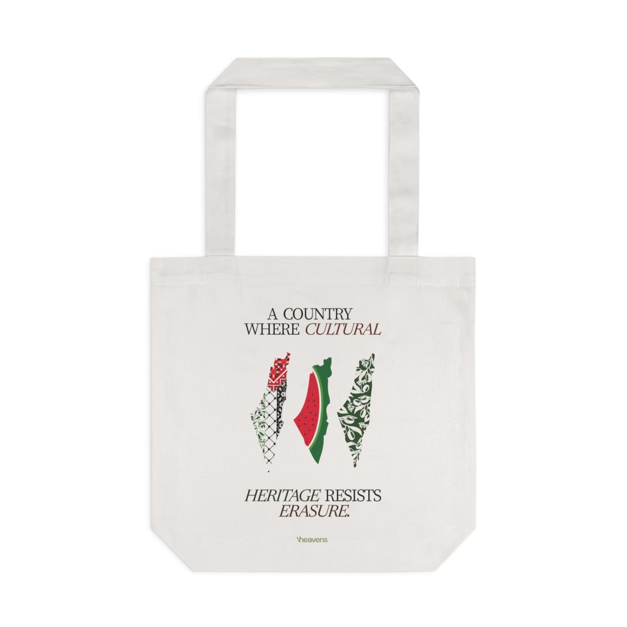 Falasteen Map Tote Bag